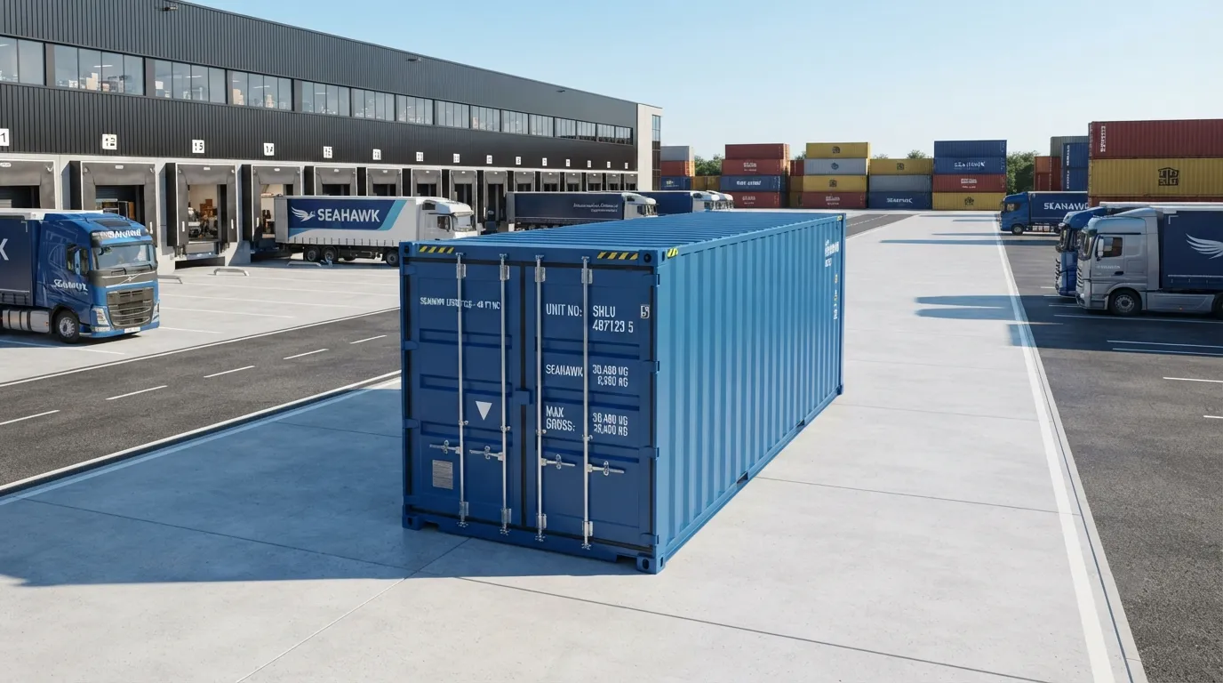40ft storage container from our Schenectady fleet