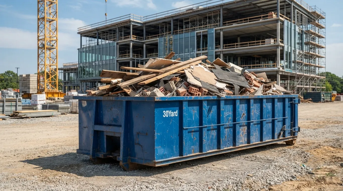 30 yard dumpster rental from our Schenectady fleet